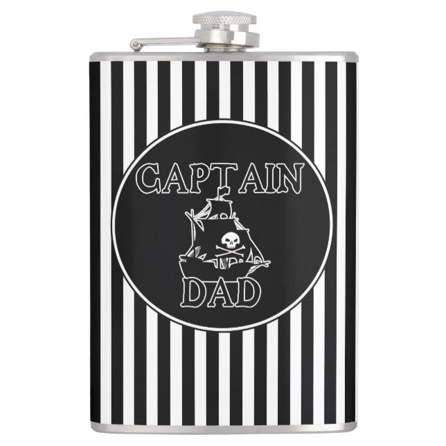 Petaca Capitán Papá - Ghostly Galleon Flask (Anverso)