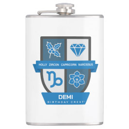 Petaca Capricorn Birthday Crest™ December 22-31