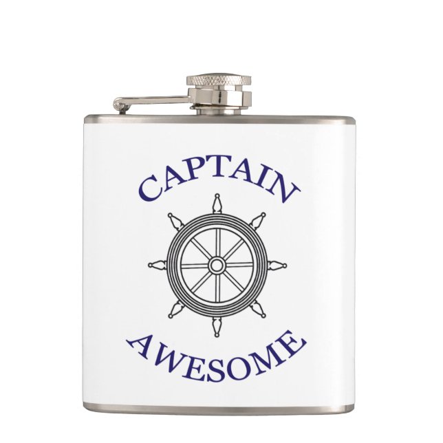 PETACA CAPTAIN AWESOME (Anverso)