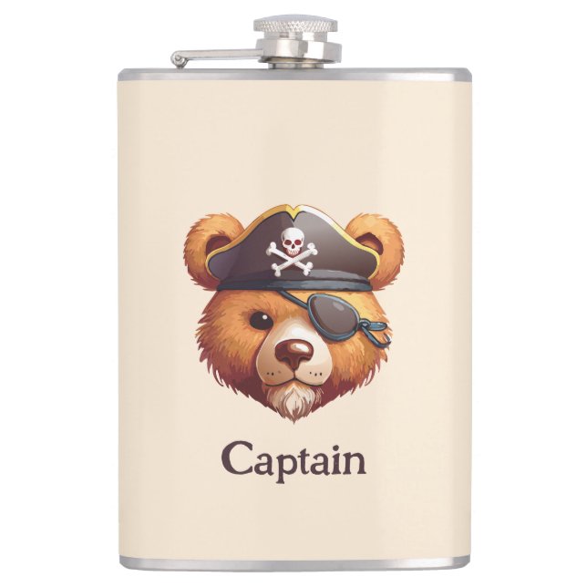 Petaca Captain Bear (Anverso)