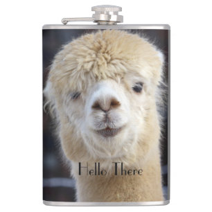 Petaca Cara de alpaca linda