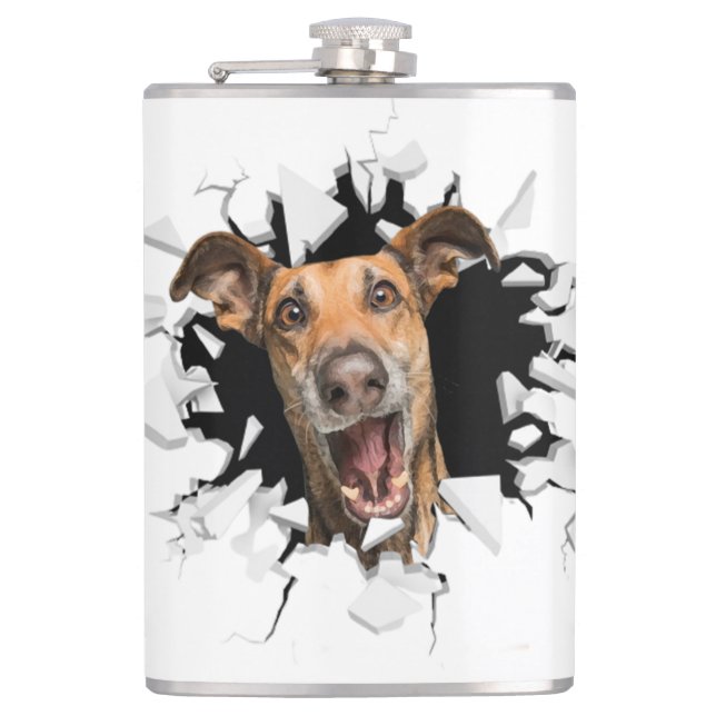 Petaca Cara de perro Fanny (Anverso)