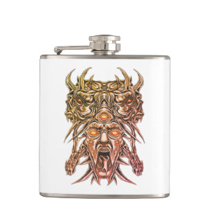 Petaca Cara GoldDemon
