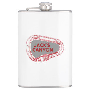 Petaca Carabiner de ascenso de cañón de Jack