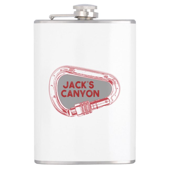 Petaca Carabiner de ascenso de cañón de Jack (Anverso)