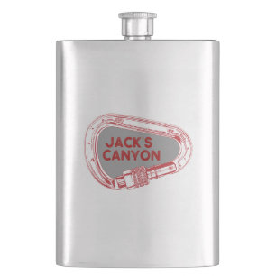 Petaca Carabiner de ascenso de cañón de Jack