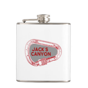 Petaca Carabiner de ascenso de cañón de Jack