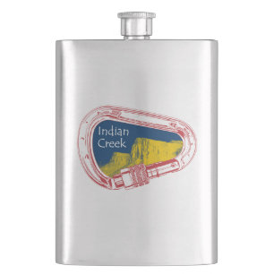 Petaca Carabiner de escalada de arroyo indio