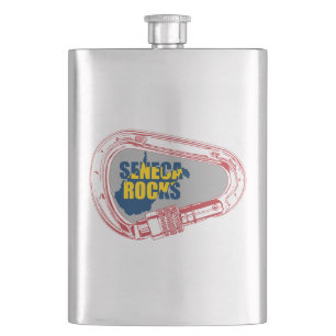 Petaca Carabiner de escalada de Rocas Seneca