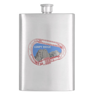 Petaca Carabiner de escalada en roca de roca de lumpy