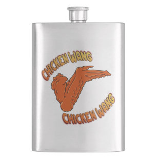 Petaca Carácter clásico de ala de pollo