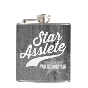 Petaca Carácter de Star Asslete (Avid Indoorsman)