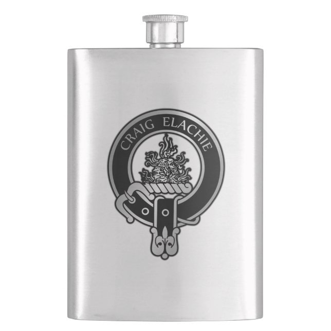 Petaca Carácter Escudo de Clan Grant (Anverso)