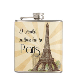 Petaca Carácter Hip Flask de París