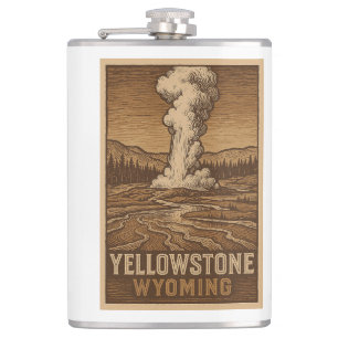 Petaca Carácter nacional del parque Yellowstone