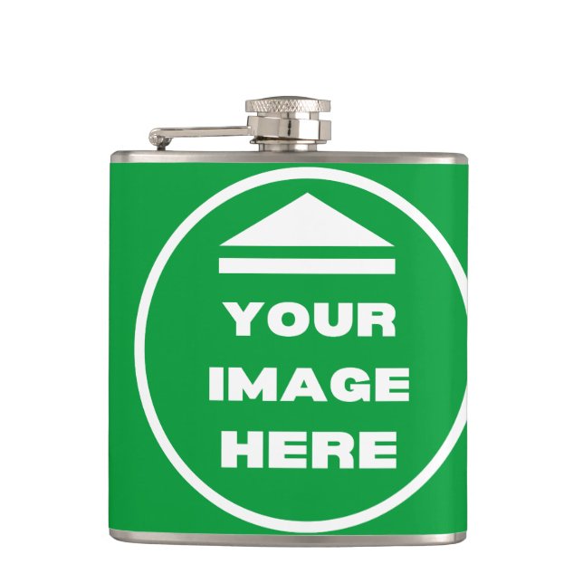 Petaca Carácter - Personalizado - Añadir imagen / texto (Anverso)