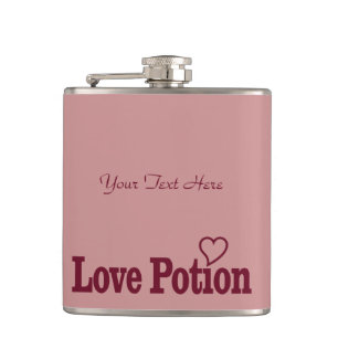 Petaca Carácter personalizado de la poción de amor