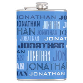 Petaca Carácter personalizado de nombre