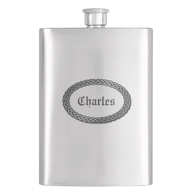 Petaca Carácter Personalizado decorativo (Anverso)