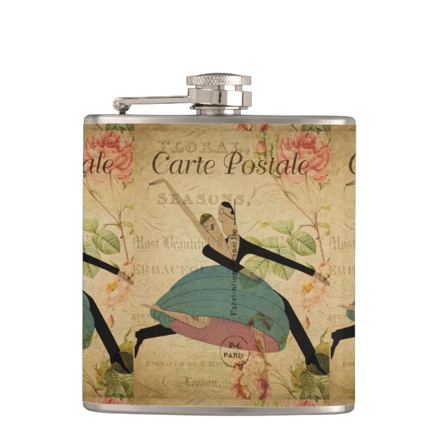 Petaca Carácter postal francés (Anverso)