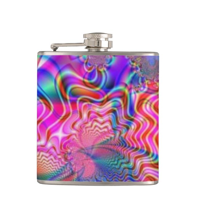 Petaca Carácter psicodélico de Groovy Timz - Regalos - Te (Anverso)