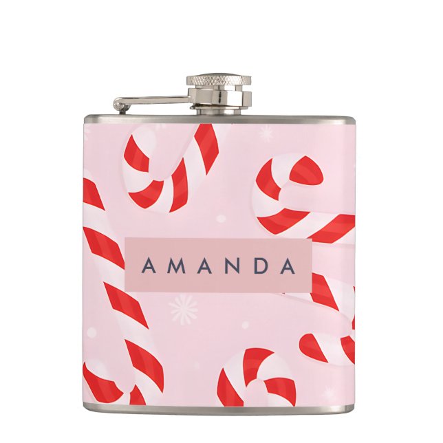 Petaca Caramelos Navideños Personalizados (Anverso)