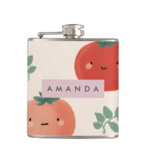 Caras personalizadas de tomate Kawaii Pastel