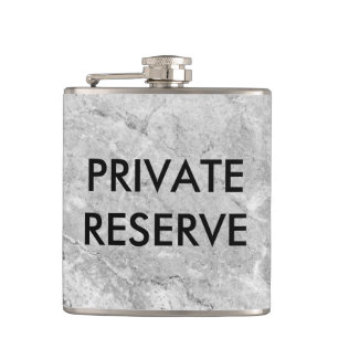 Petaca Carcasa de granito gris de reserva privada