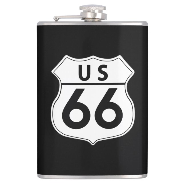 Petaca Cargador clásico US Route 66 (Anverso)