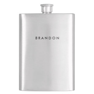 Petaca Cargador De Acero Inoxidable Personalizado Para Ho