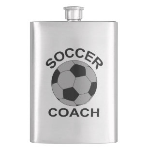 Petaca Cargador de fútbol Gray Classic Flask