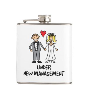 Petaca Caricatura de Boda - Bajo Nueva Administración