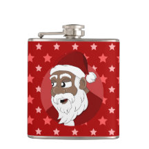 Caricatura de Santa Claus negro