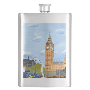 Petaca Carne clásica del Big Ben de Londres