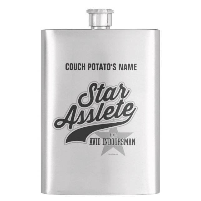 Petaca Carne de cadera de Star Asslete (Avid Indoorsman) (Anverso)