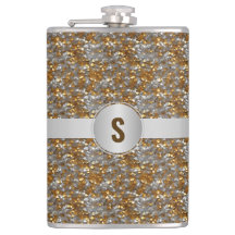 Carne de oro de plata decorativa espárricamente pe