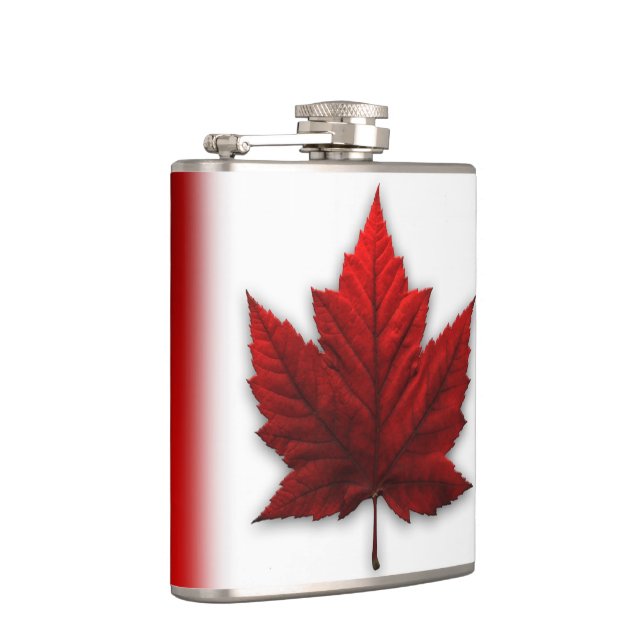 Petaca Carne de recuerdo de Canadá Botella de bebidas de  (Derecha)