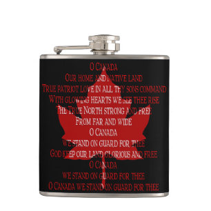 Petaca Carne de recuerdo de Canadá Flask de bebida de him