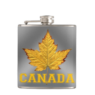 Petaca Carne de recuerdo de Canadá Flask Varsity Carne de