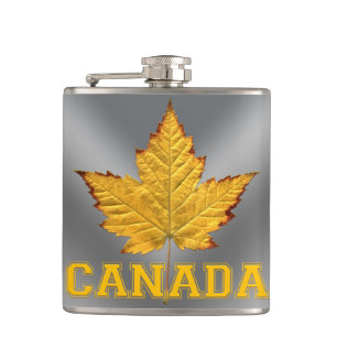 Petaca Carne de recuerdo de Canadá Flask Varsity Carne de