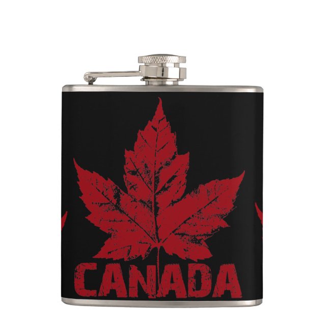 Petaca Carne de recuerdo de Canadá Guay Canada Drink Flas (Anverso)