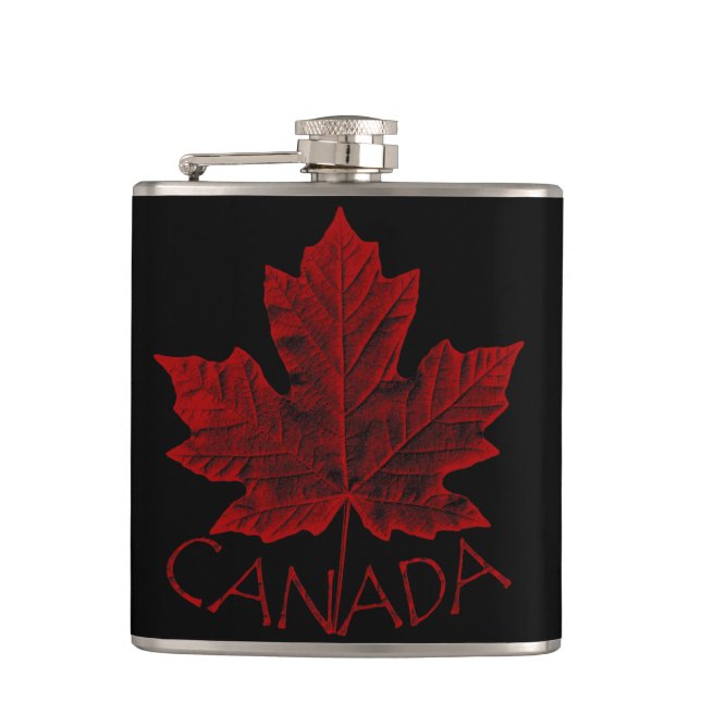 Petaca Carne de recuerdo de Canadá Guay Canada Drink Flas (Anverso)