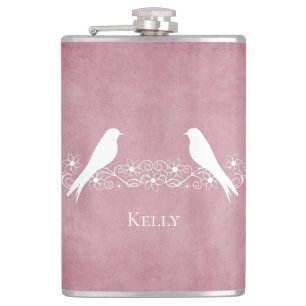 Petaca Carne personalizada de Vino floral de Aves Aves Av