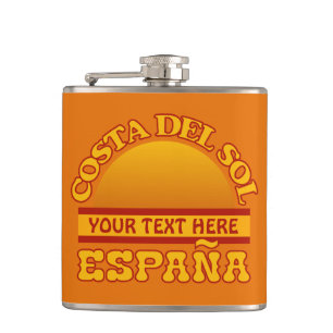 Petaca Carne personalizado de Costa del Sol