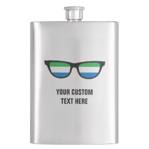 Petaca Carne personalizado de Sierra Leona Shades