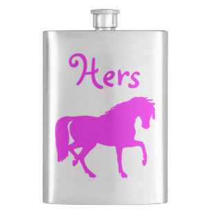Petaca Carne rosa de caballo "Hers"