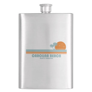 Petaca Carolina Beach North Carolina Sun Palm Trees