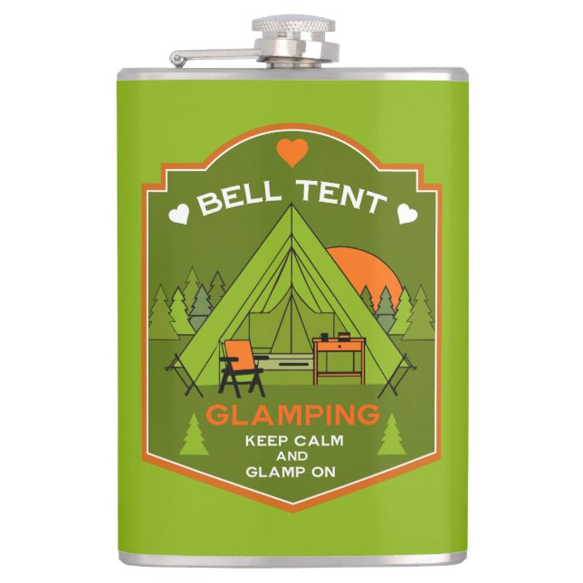 Petaca Carpa de Campamento de Lujo (Anverso)