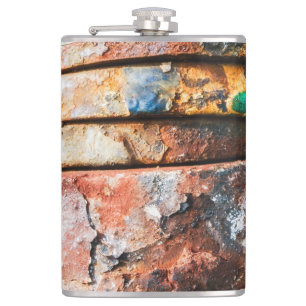 Petaca carrera de metal mixto para pastel
