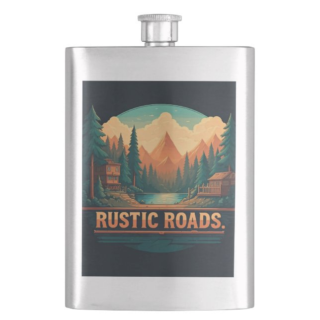 Petaca Carreteras rusas (Anverso)